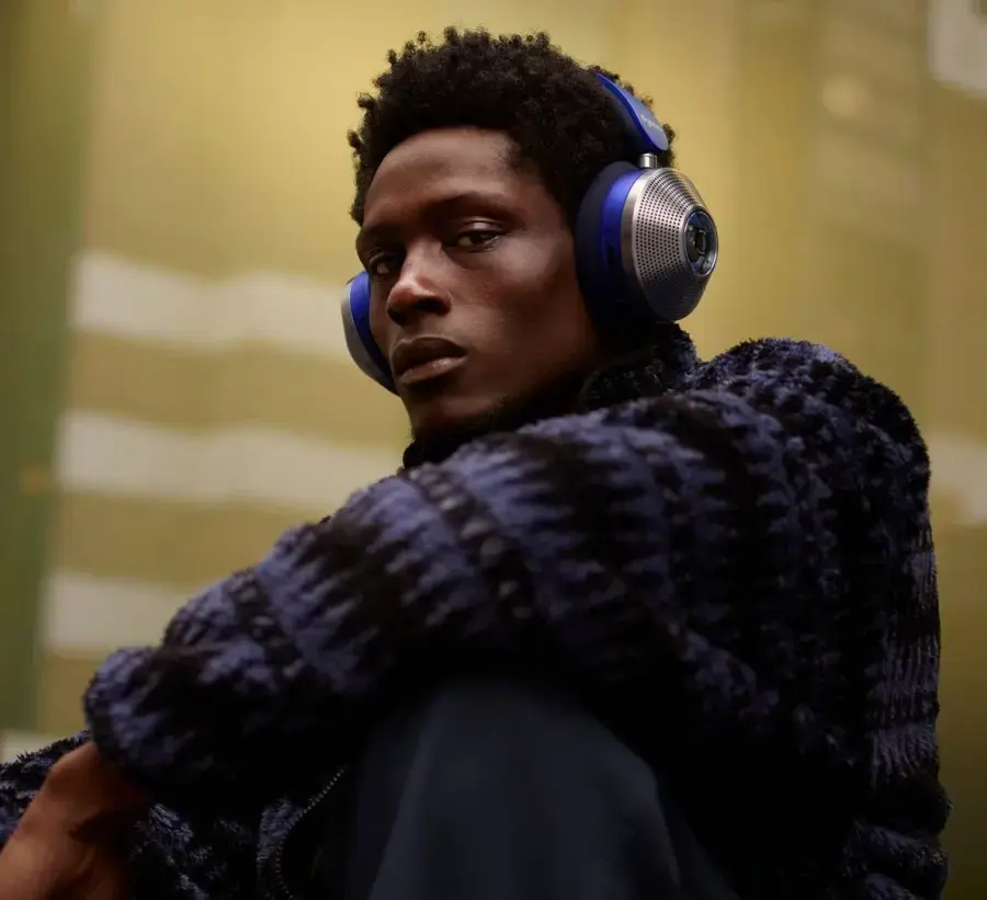 Навушники з функцією очищення повітря Dyson Zone Headphones with Air Purification - Ultra Blue/Prussian Blue (376119-01)