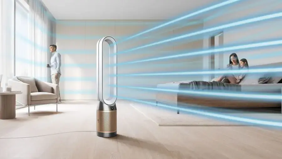 Очищувач повітря Dyson HEPA Cool Formaldehyde Air Purifier TP09 Pro - White/Gold (386319-01)