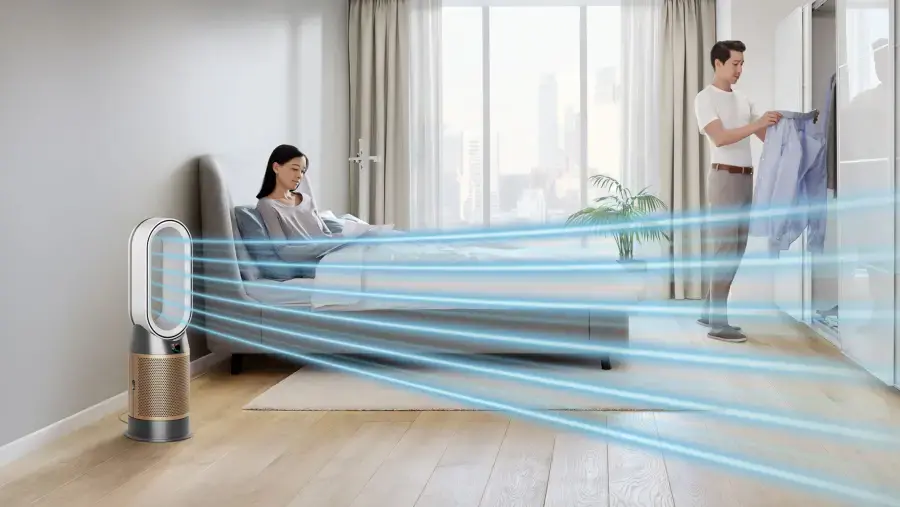 Очищувач повітря Dyson Purifier Hot+Cool Formaldehyde HP09 - White/Gold (369020-01)