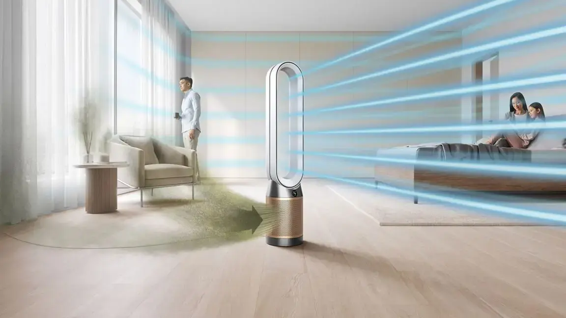 Очищувач повітря Dyson Purifier Cool Formaldehyde TP09 - White/Gold (369876-01)