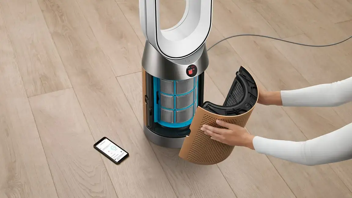 Очищувач повітря Dyson Purifier Cool Formaldehyde TP09 - White/Gold (369876-01)