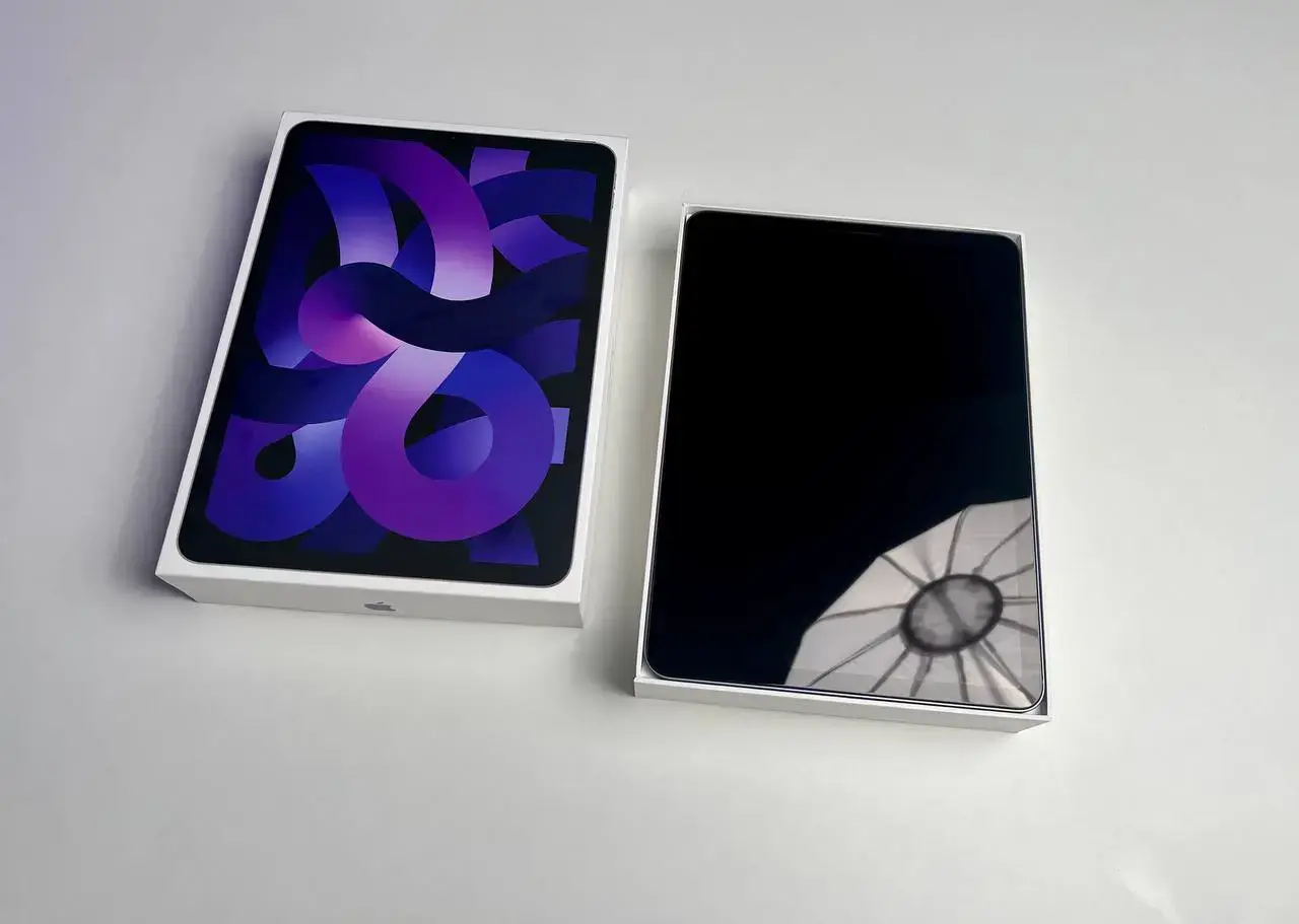 📲OPEN BOX iPad Air 5 10.9'' Wi-Fi 64GB Purple (MME23)🔋100% (Состояние - 10/10, комплект полный, гарантия - 12 мес.)