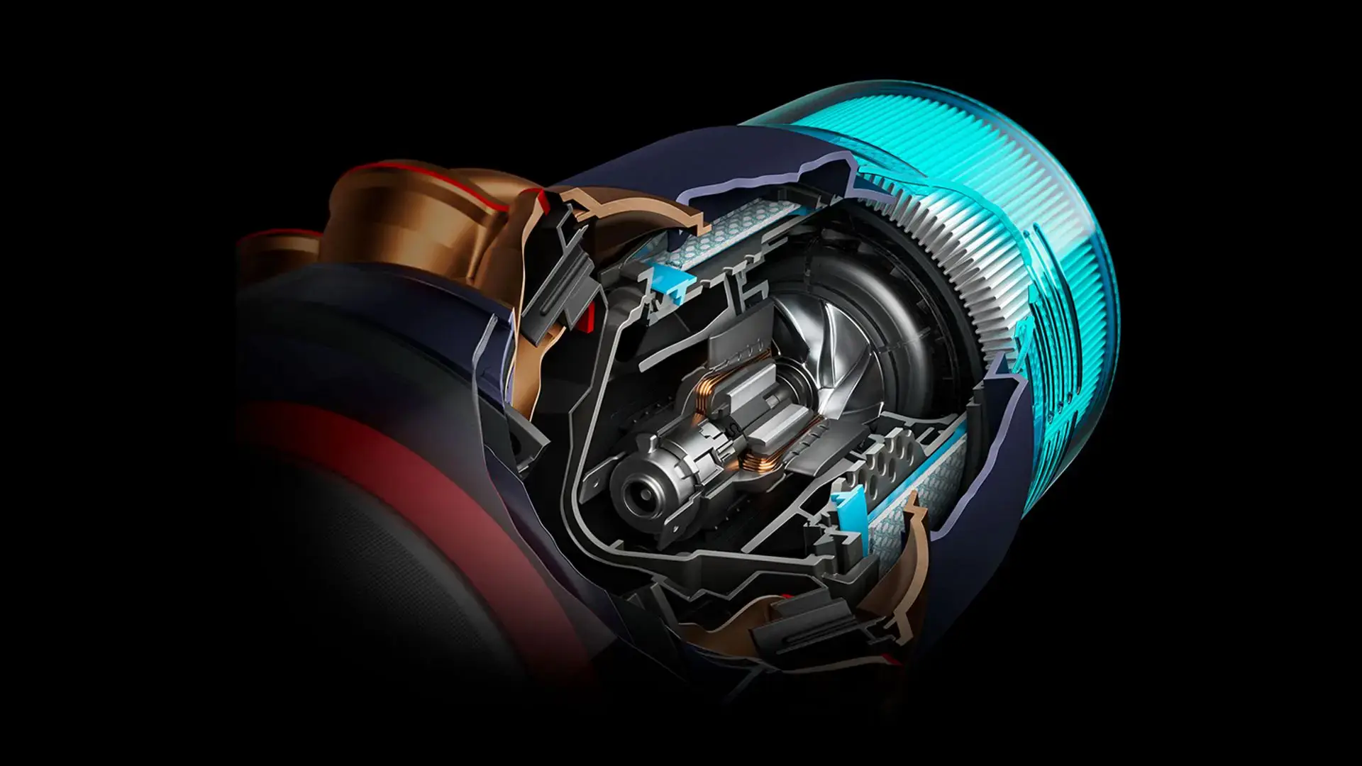 Пилосос Dyson Gen5detect Absolute - Midnight Blue/Copper (447002-01)