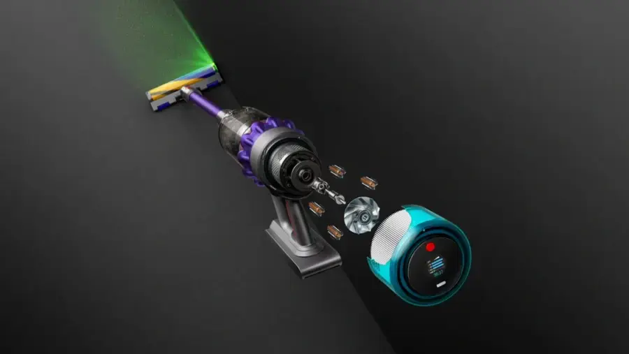 Пылесос Dyson Gen5detect Absolute - Nickel/Purple (446989-01)