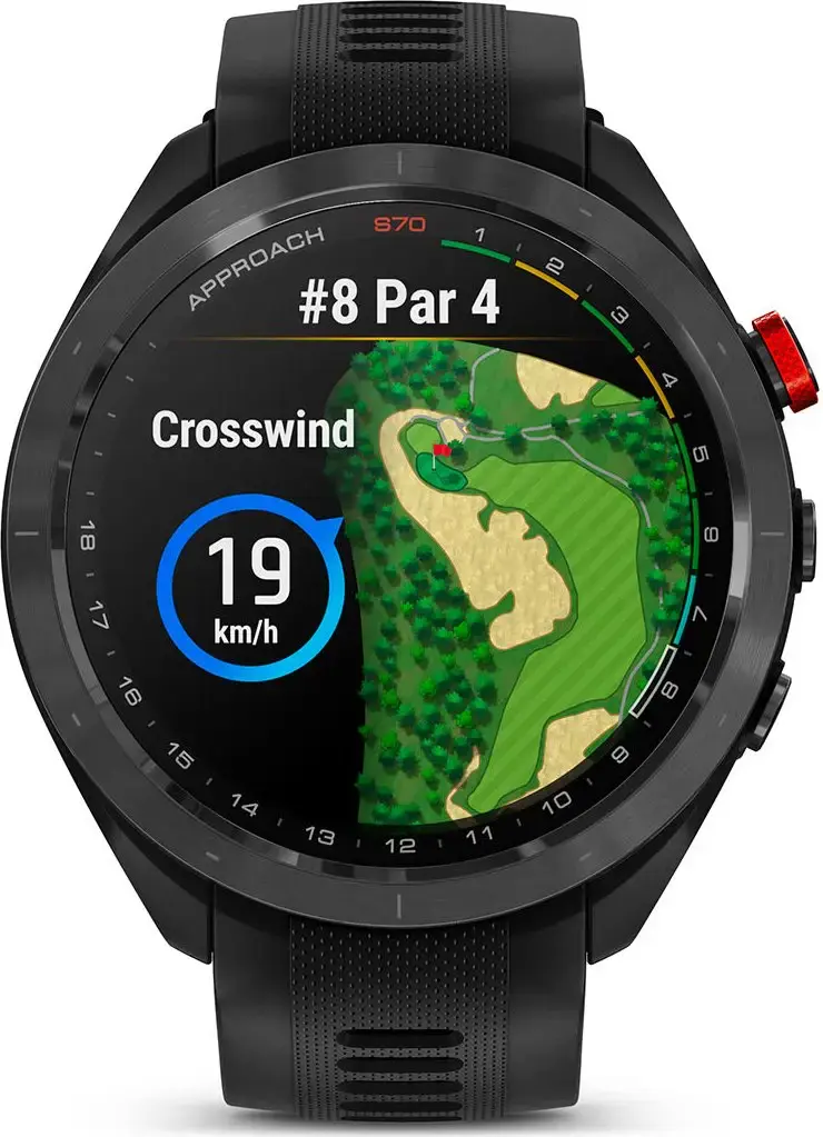 Смарт-часы Garmin Approach S70 - Black (010-02746-12)