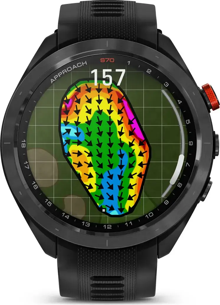 Смарт-часы Garmin Approach S70 - Black (010-02746-12)