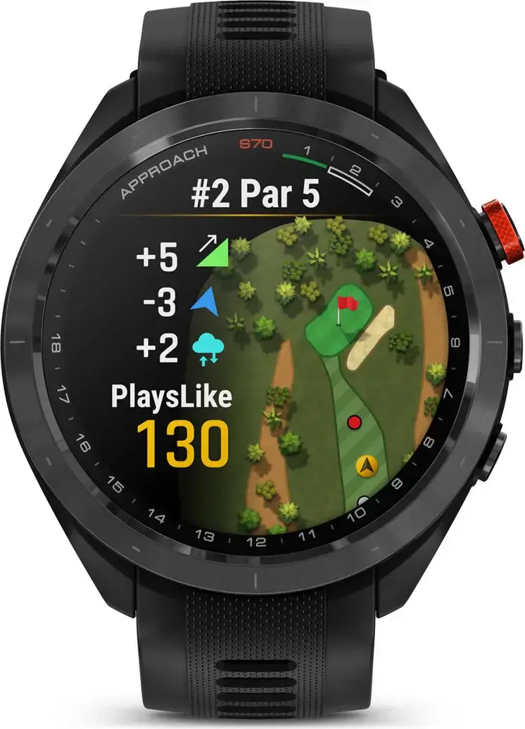 Смарт-часы Garmin Approach S70 - Black (010-02746-12)
