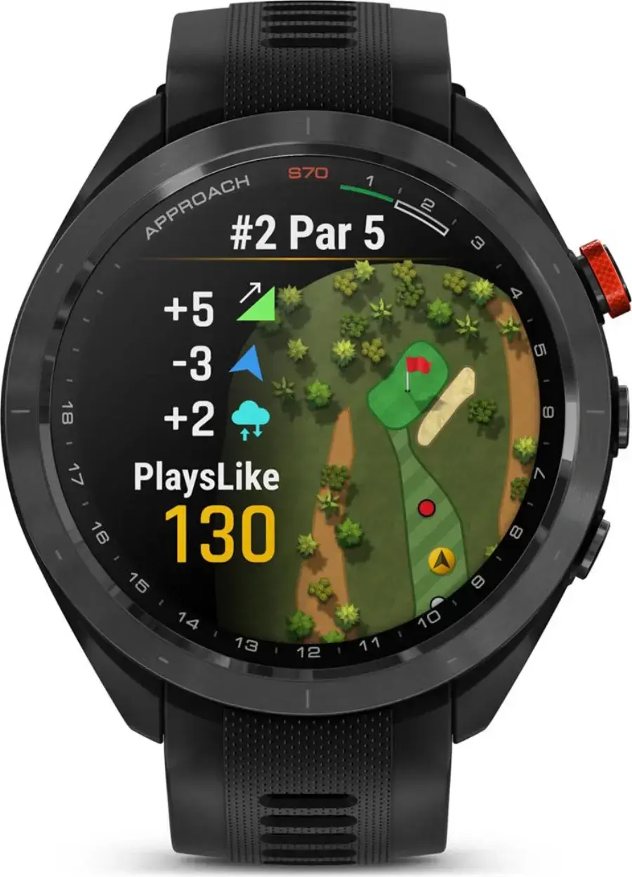 Смарт-годинник Garmin Approach S70 - Black (010-02746-12)