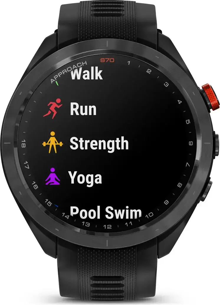Смарт-часы Garmin Approach S70 - Black (010-02746-12)