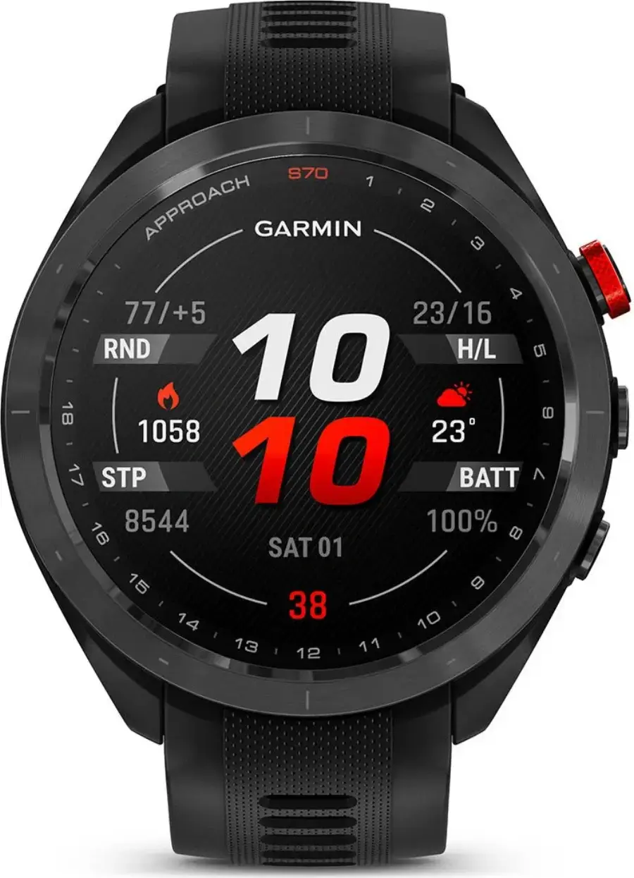 Смарт-годинник Garmin Approach S70 - Black (010-02746-12)