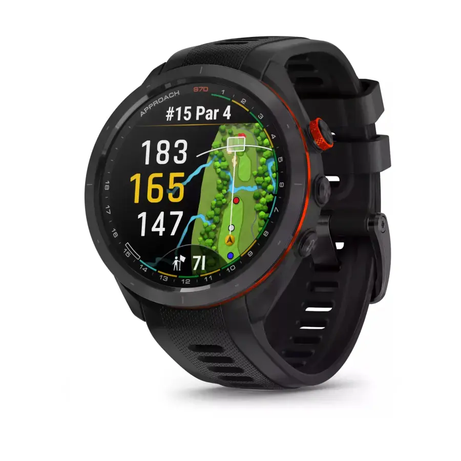Смарт-годинник Garmin Approach S70 - Black (010-02746-12)