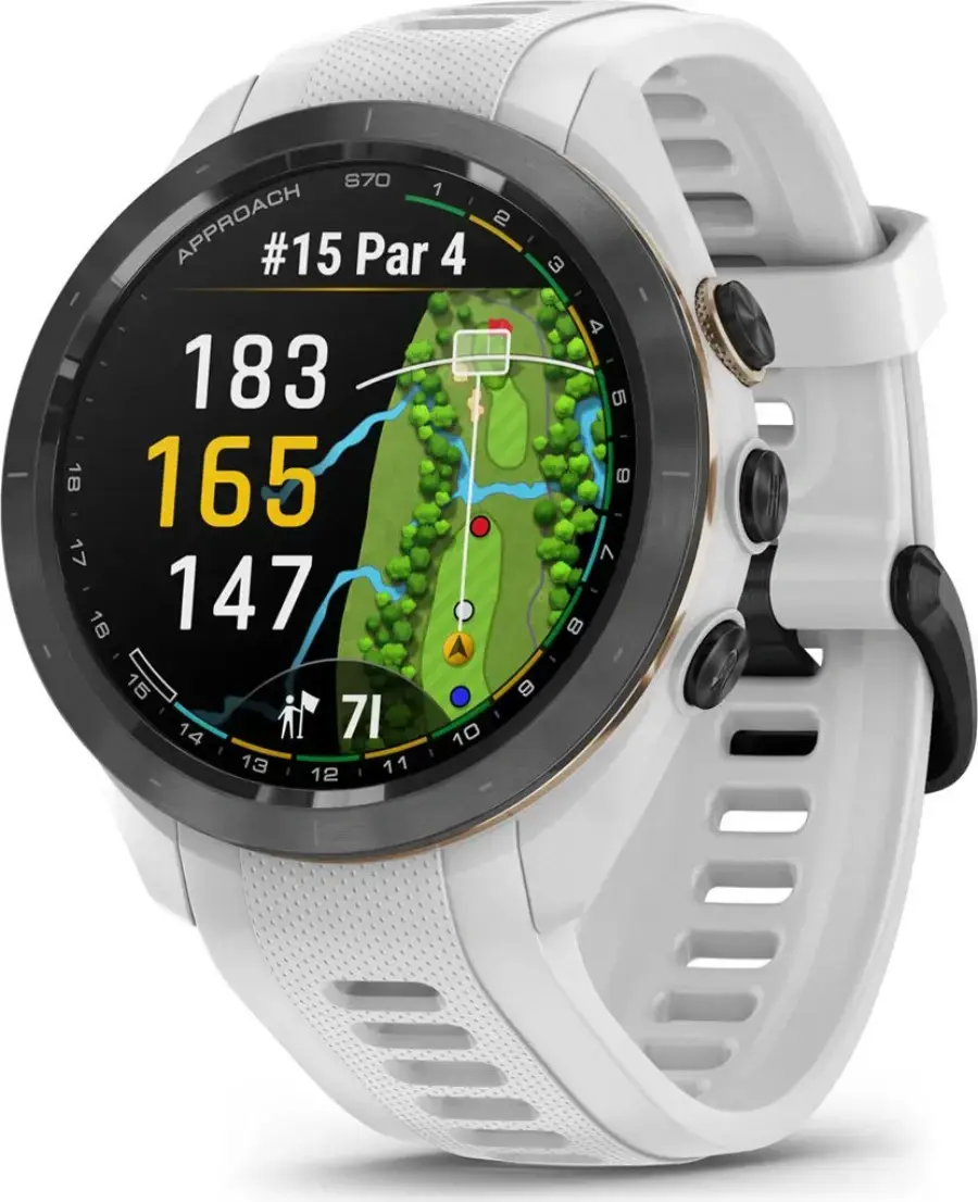 Смарт-годинник Garmin Approach S70 - White (010-02746-10)