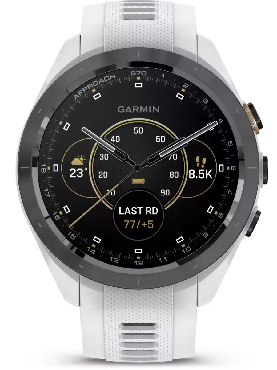 Смарт-годинник Garmin Approach S70 - White (010-02746-10)