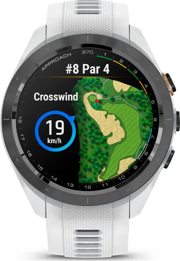 Смарт-часы Garmin Approach S70 - White (010-02746-10)
