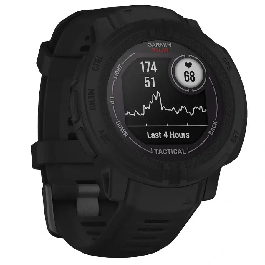 Смарт-годинник Garmin Instinct 2 Solar - Tactical Edition Black (010-02627-03/13)