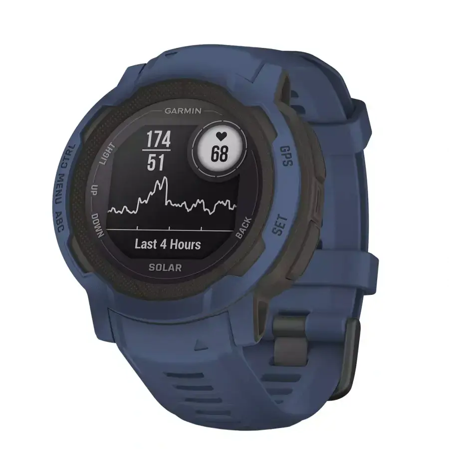 Смарт-годинник Garmin Instinct 2 Solar - Tidal Blue (010-02627-06/16)