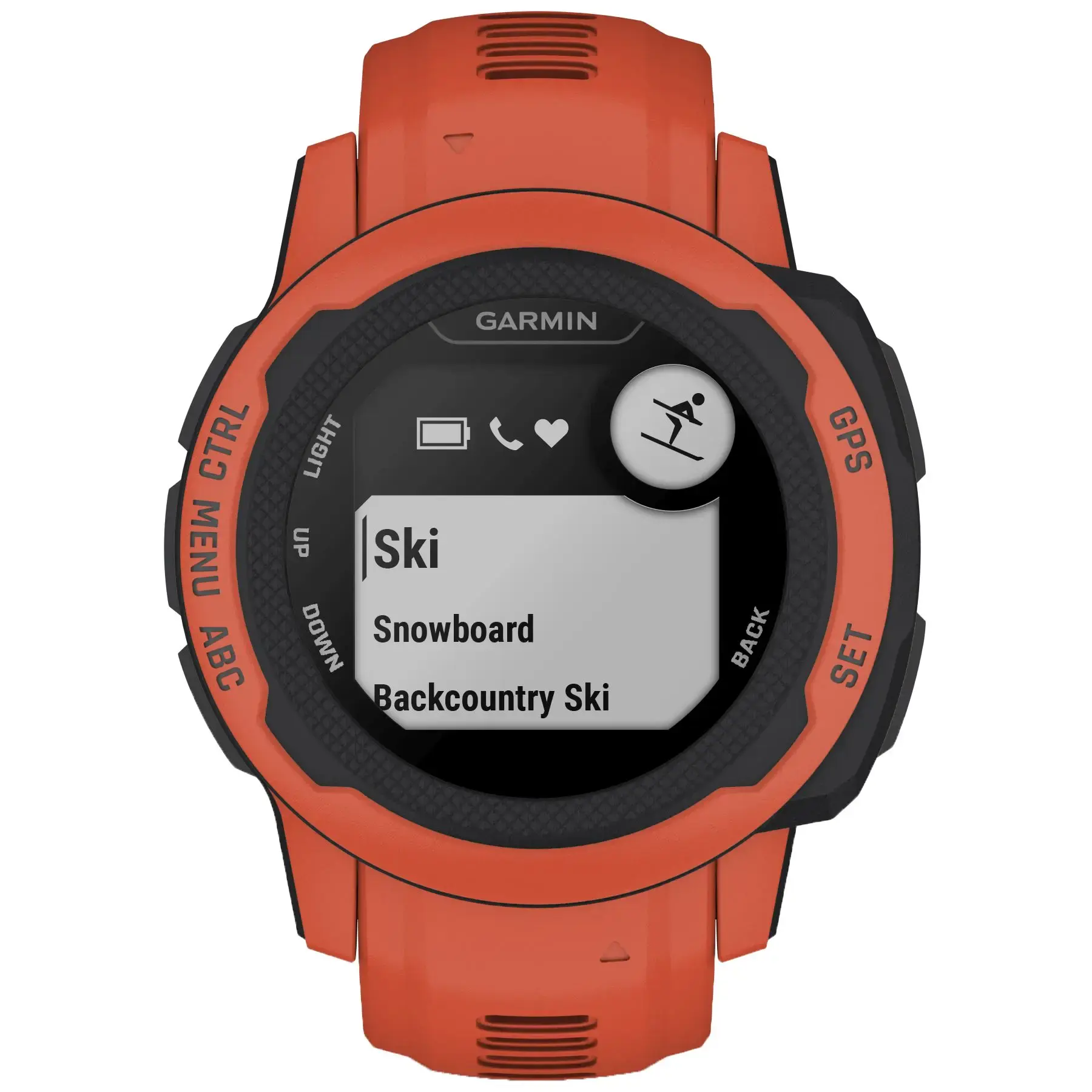 Смарт-часы Garmin Instinct 2S - Standard Edition - Poppy (010-02563-16)