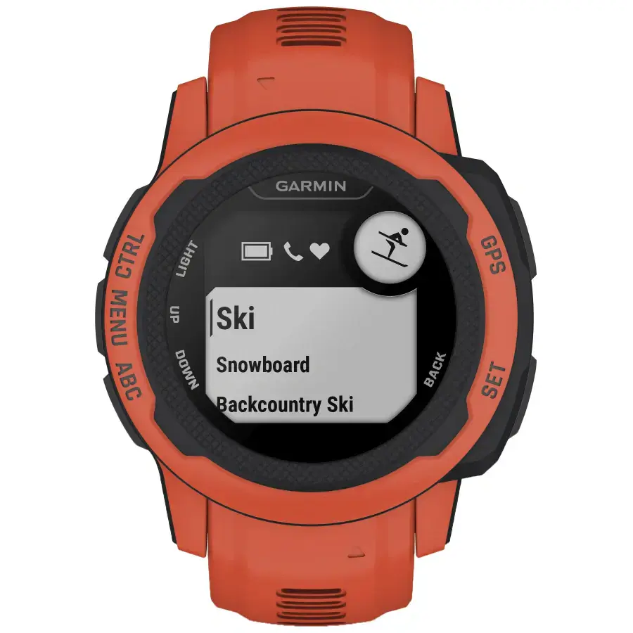 Смарт-годинник Garmin Instinct 2S - Standard Edition - Poppy (010-02563-16)