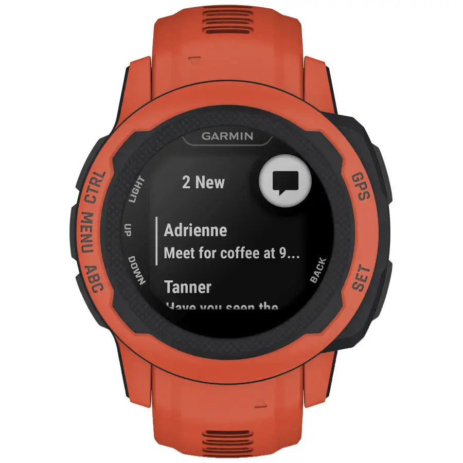 Смарт-годинник Garmin Instinct 2S - Standard Edition - Poppy (010-02563-16)