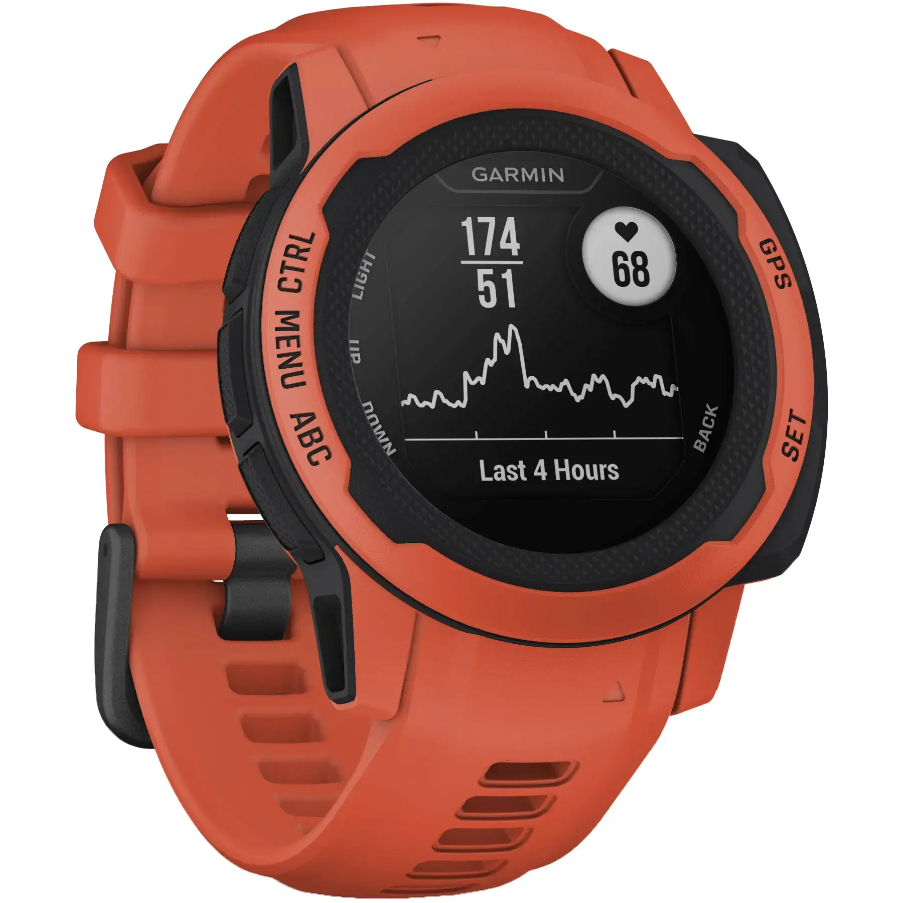 Смарт-часы Garmin Instinct 2S - Standard Edition - Poppy (010-02563-16)