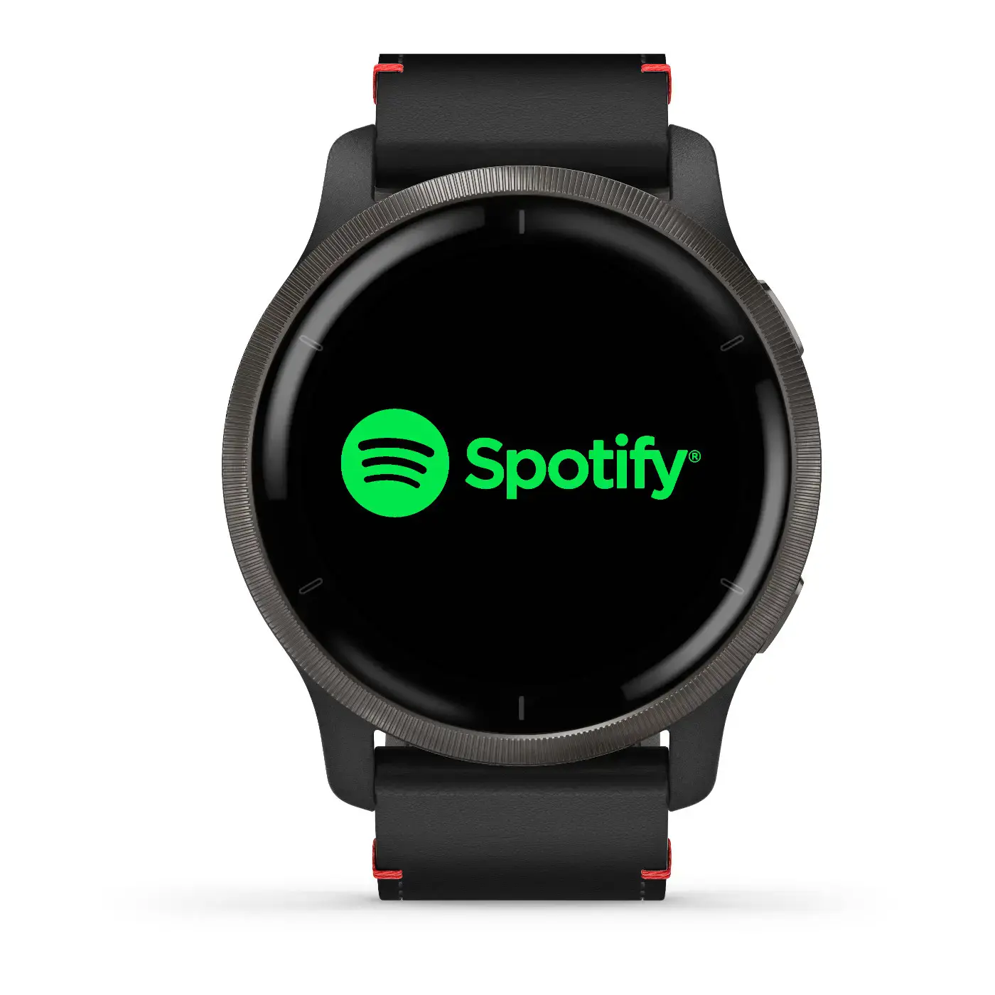 Смарт-годинник Garmin Venu 2 Slate with Black Leather Band (010-02430-21)