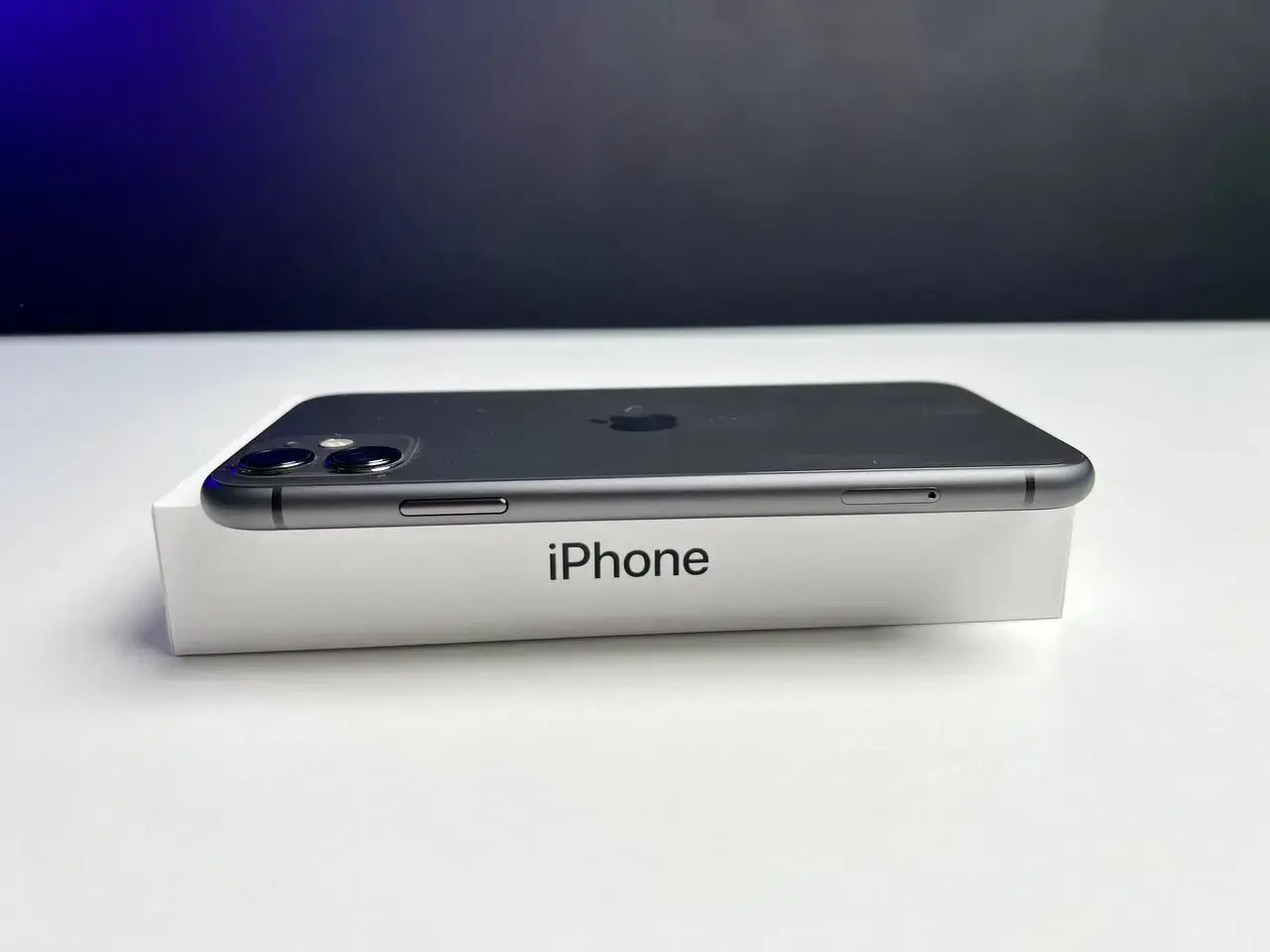 📲USED Apple iPhone 11 256GB Black (MWLL2) 🔋100% (Стан - 9/10, Комплект - коробка, iPhone | гарантія - 1 міс.)