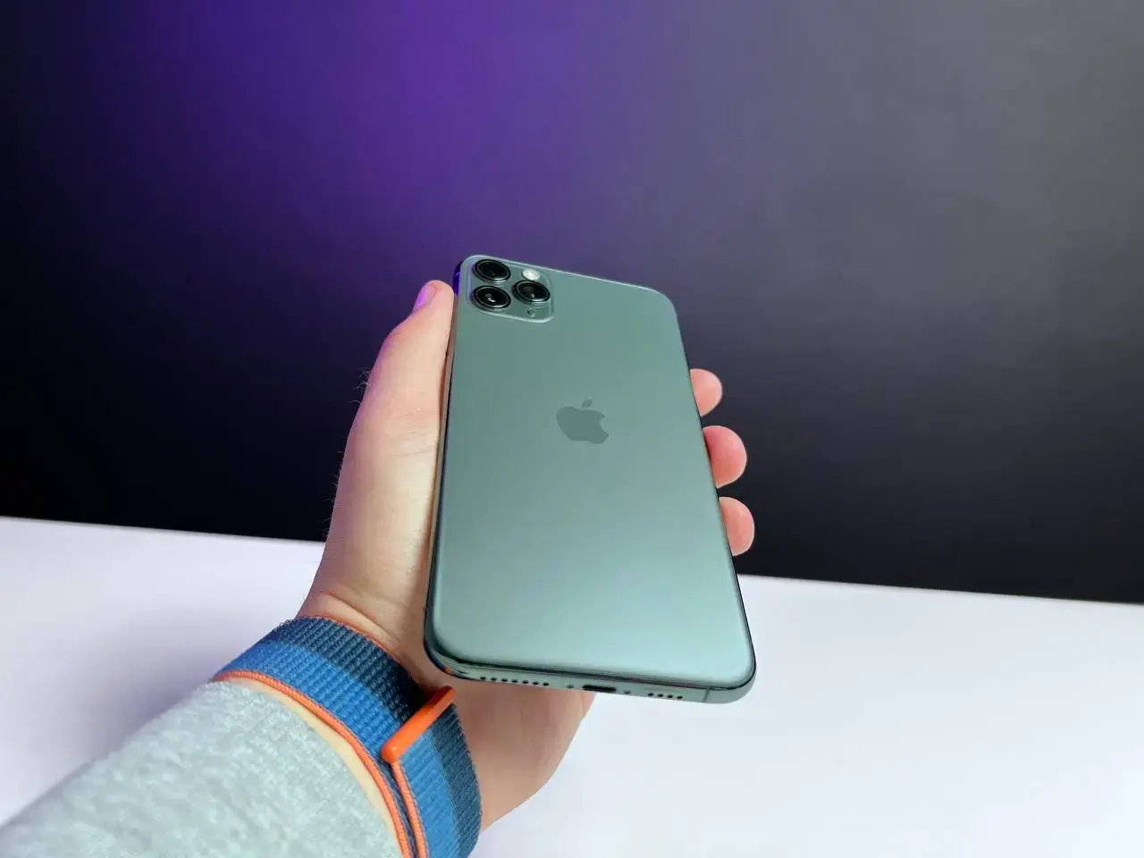 📲USED Apple iPhone 11 Pro Max 64GB Midnight Green (MWH22)🔋100% (Состояние - 9/10, Комплект - iPhone | гарантия - 1 мес.)
