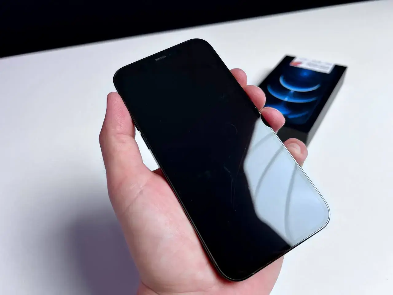 USED Apple iPhone 12 Pro 256GB Pacific Blue (MGLW3, MGMT3)🔋86% (Стан - 9/10, Комплект - повний | гарантія - 1 міс.)