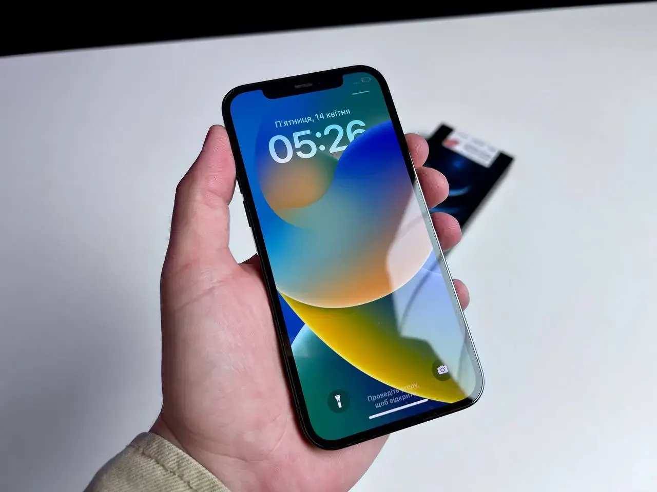 USED Apple iPhone 12 Pro 256GB Pacific Blue (MGLW3, MGMT3)🔋86% (Стан - 9/10, Комплект - повний | гарантія - 1 міс.)