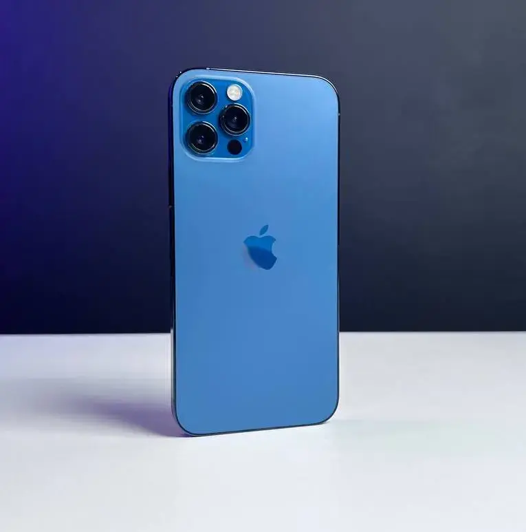 USED Apple iPhone 12 Pro 256GB Pacific Blue (MGLW3, MGMT3)🔋90% (Стан - 8/10, Комплект - повний | гарантія - 1 міс.)