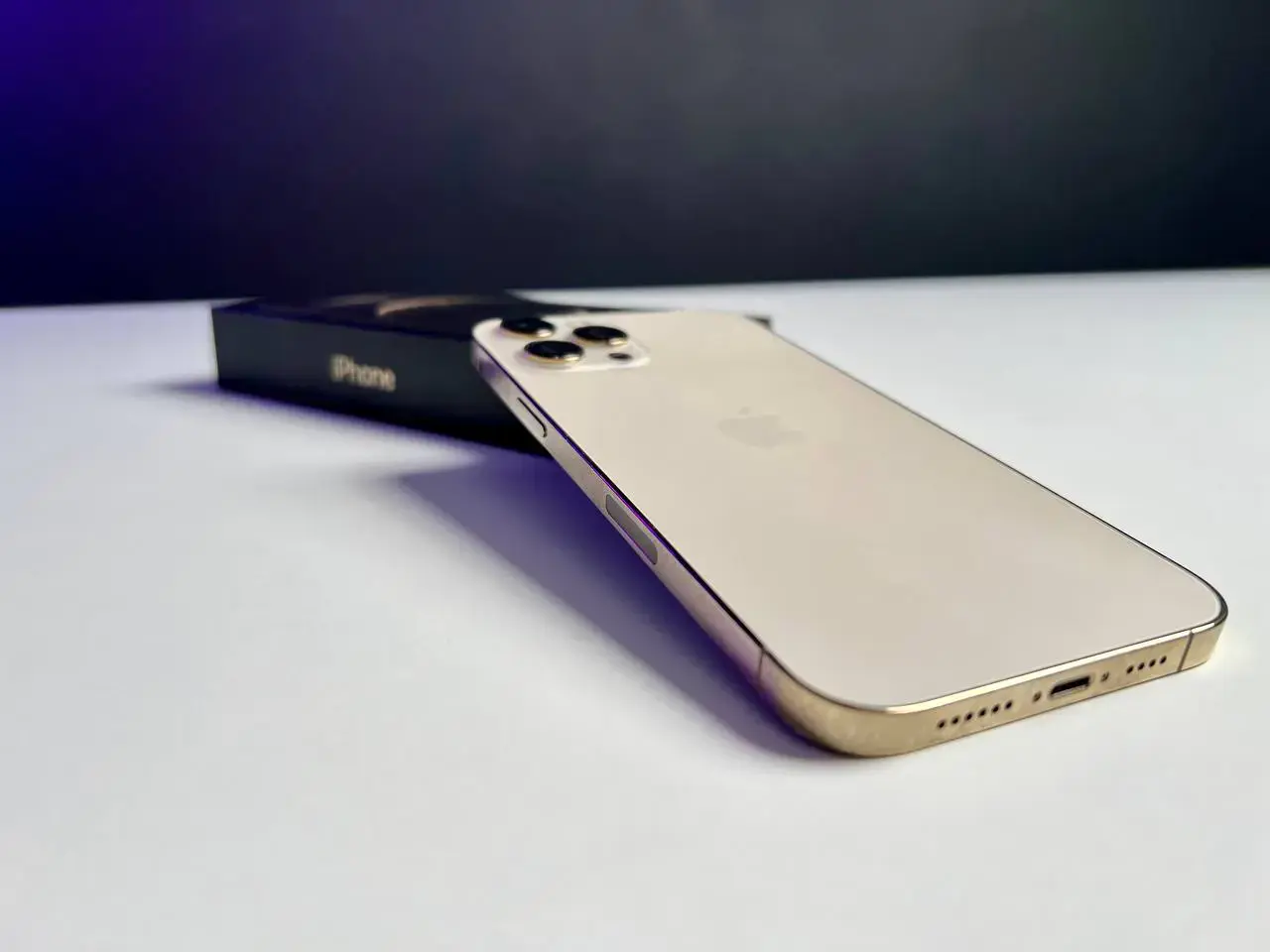 📲USED Apple iPhone 12 Pro Max 256GB Gold (MGCM3, MGDE3)🔋100% (Стан - 9/10, Комплект - повний | гарантія - 1 міс.)