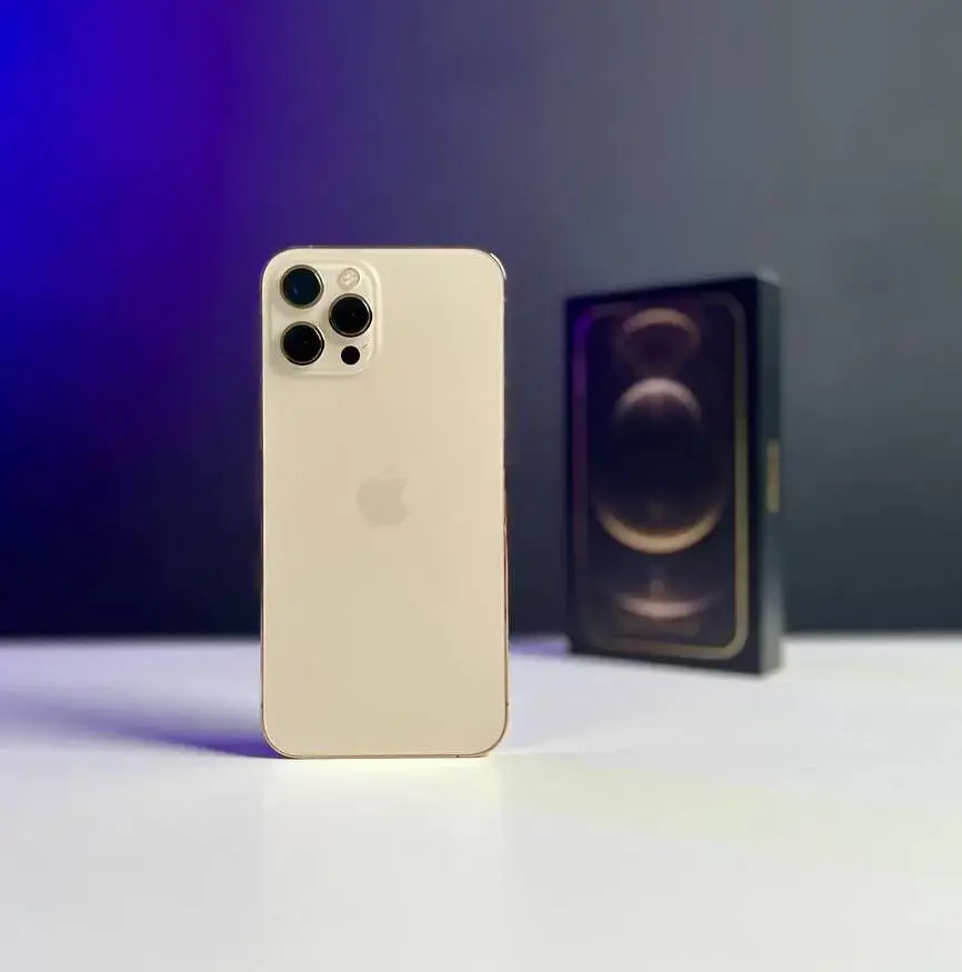 📲USED Apple iPhone 12 Pro Max 256GB Gold (MGCM3, MGDE3)🔋100% (Стан - 9/10, Комплект - повний | гарантія - 1 міс.)