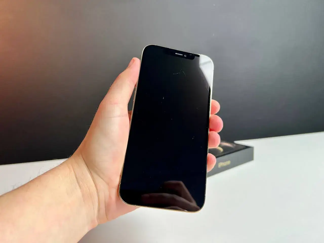 USED Apple iPhone 12 Pro Max 256GB Gold (MGCM3, MGDE3)🔋85% (Стан - 9/10, Комплект - повний | гарантія - 1 міс.)