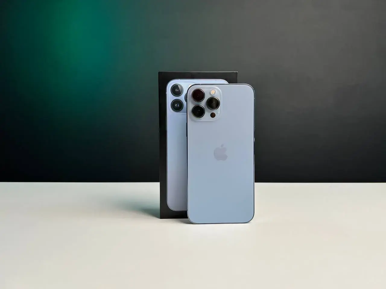 📲USED Apple iPhone 13 Pro Max 256GB Sierra Blue (MLKV3, MLLE3)🔋87% (Стан - 10/10, Комплект - повний | гарантія - 1 міс.)