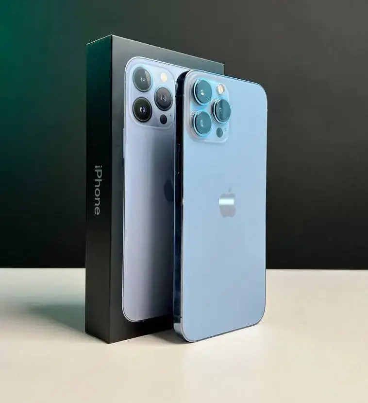 📲USED Apple iPhone 13 Pro Max 256GB Sierra Blue (MLKV3, MLLE3)🔋87% (Стан - 10/10, Комплект - повний | гарантія - 1 міс.)
