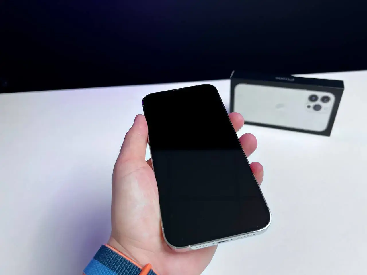📲USED Apple iPhone 13 Pro Max 256GB Silver (MLKT3, MLLC3)🔋89% (Стан - 9/10, Комплект - повний | гарантія - 1 міс.)