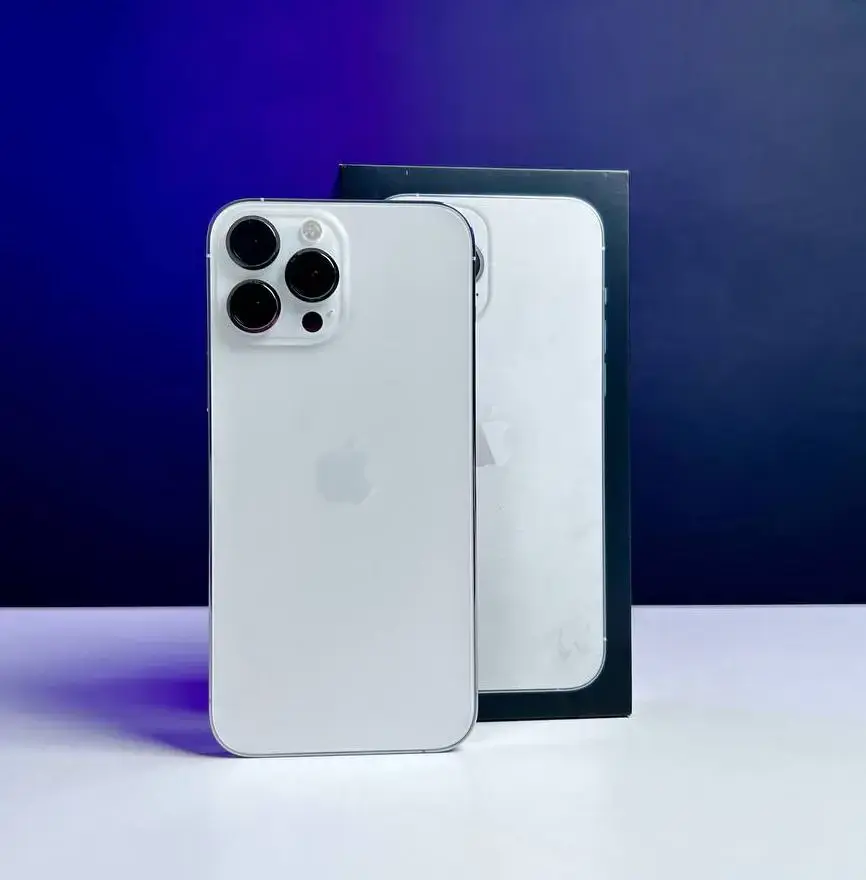 📲USED Apple iPhone 13 Pro Max 256GB Silver (MLKT3, MLLC3)🔋89% (Стан - 9/10, Комплект - повний | гарантія - 1 міс.)