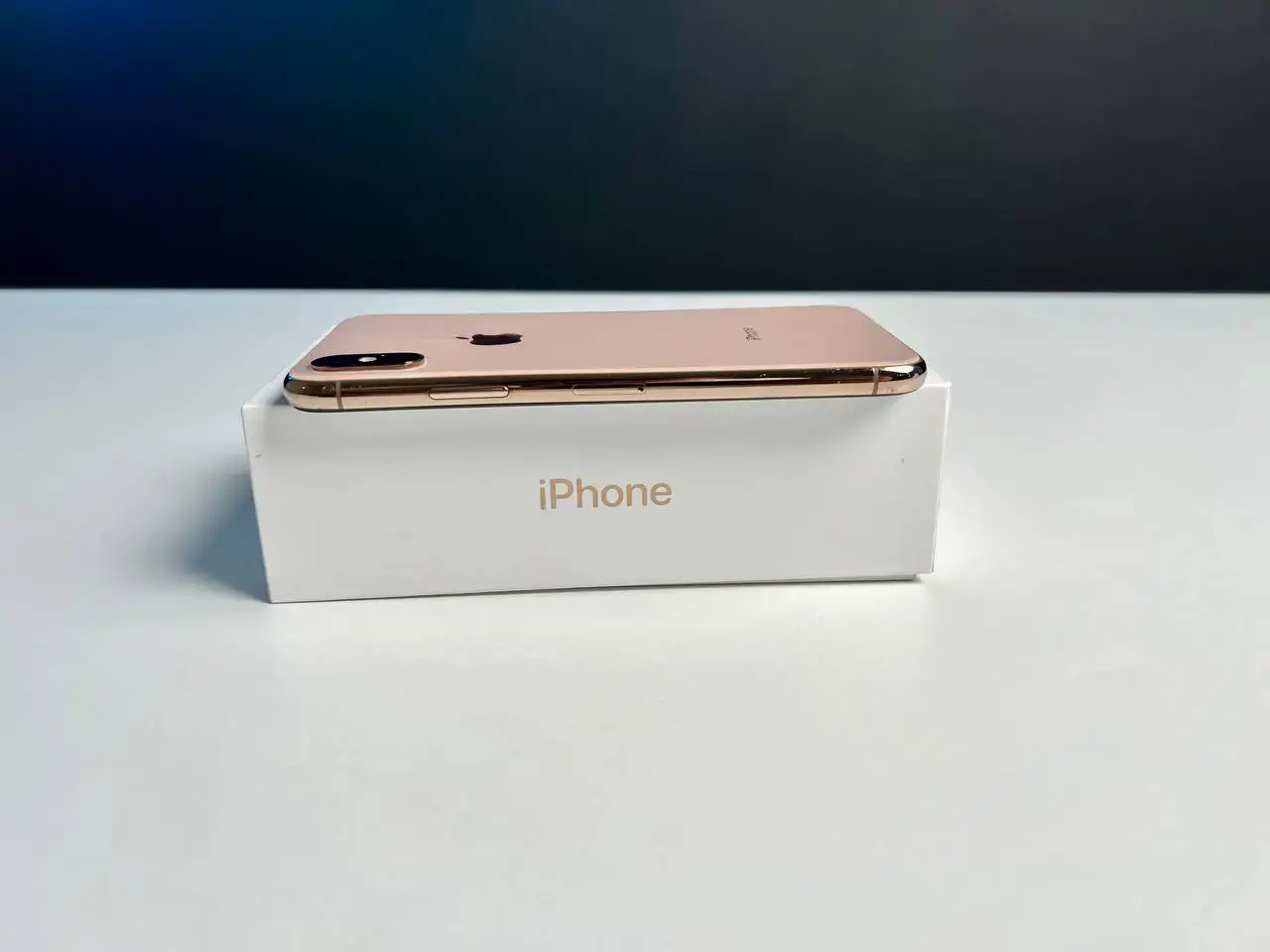USED Apple iPhone XS 256GB Gold (MT9K2) 🔋100% (Состояние - 9/10, Комплект - полный | гарантия - 1 мес.)