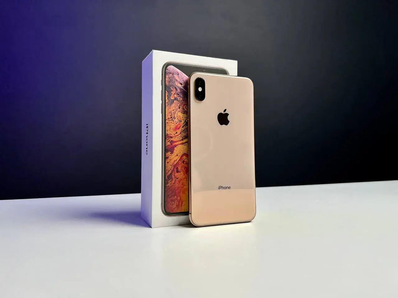 📲USED Apple iPhone 256GB Gold (MT552)🔋100% (Состояние - 9.5/10, Комплект - iPhone, коробка | гарантия - 1 мес.)