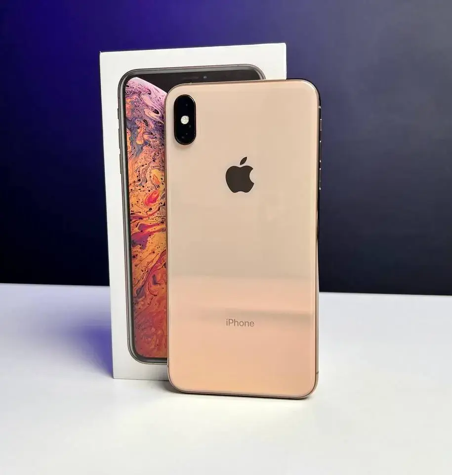 📲USED Apple iPhone XS Max 256GB Gold (MT552)🔋100% (Стан - 9.5/10, Комплект - iPhone, коробка | гарантія - 1 міс.)