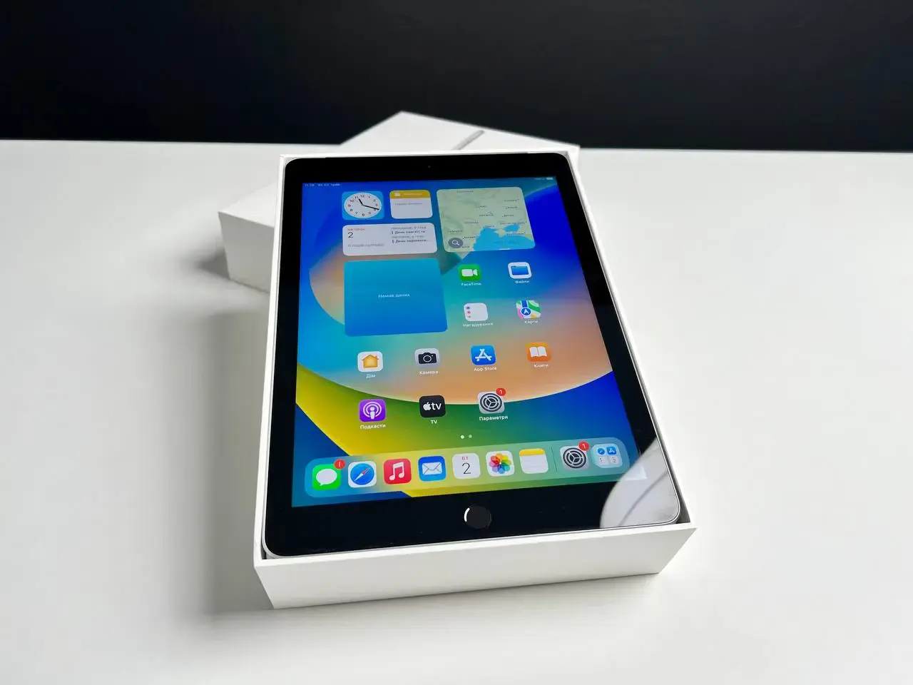 📲USED iPad 2018 Wi-Fi + Cellular 32GB Space Gray (MR6Y2, MR6R2, MR6N2)🔋83%, (Стан - 8.9/10, комплект - повний, гарантія - 1 міс.)