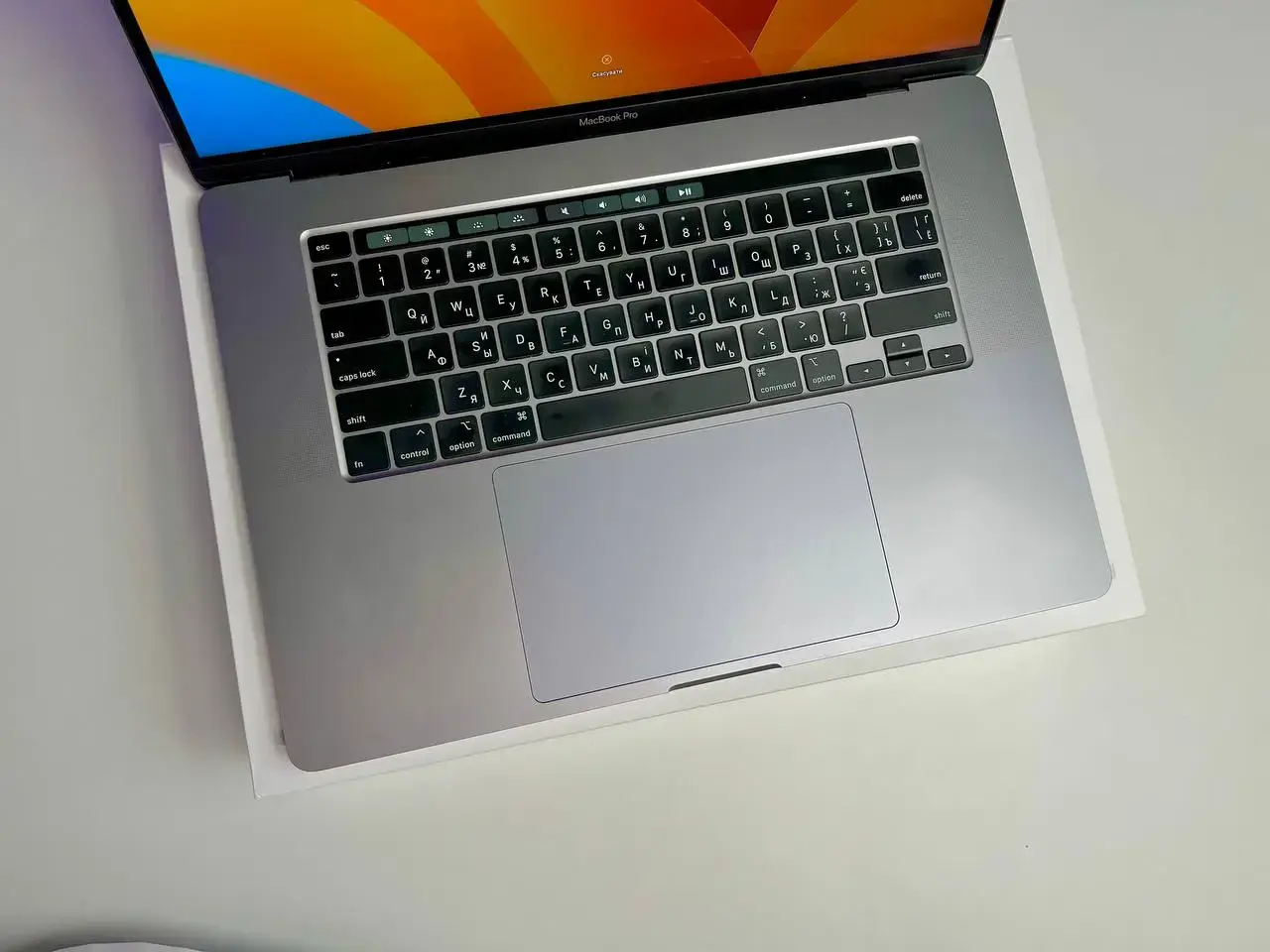USED MacBook Pro 16" Space Gray (MVVJ2) 2019, (i7/16GB/512GB) (Состояние - 9/10. Комплект - полный | гарантия - 1 мес.) - Cycle 329