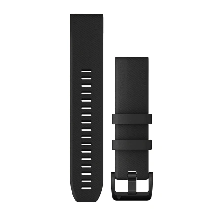Ремешок Garmin QuickFit 22 Watch Bands - Black with Black Stainless Steel Hardware (010-12901-00)