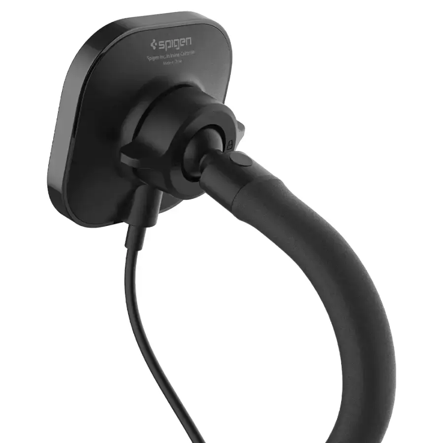 Бездротовий автомобільний зарядний пристрій Spigen OneTap Pro Wireless Car Mount Cup Holder (MagFit) (ACP03810)