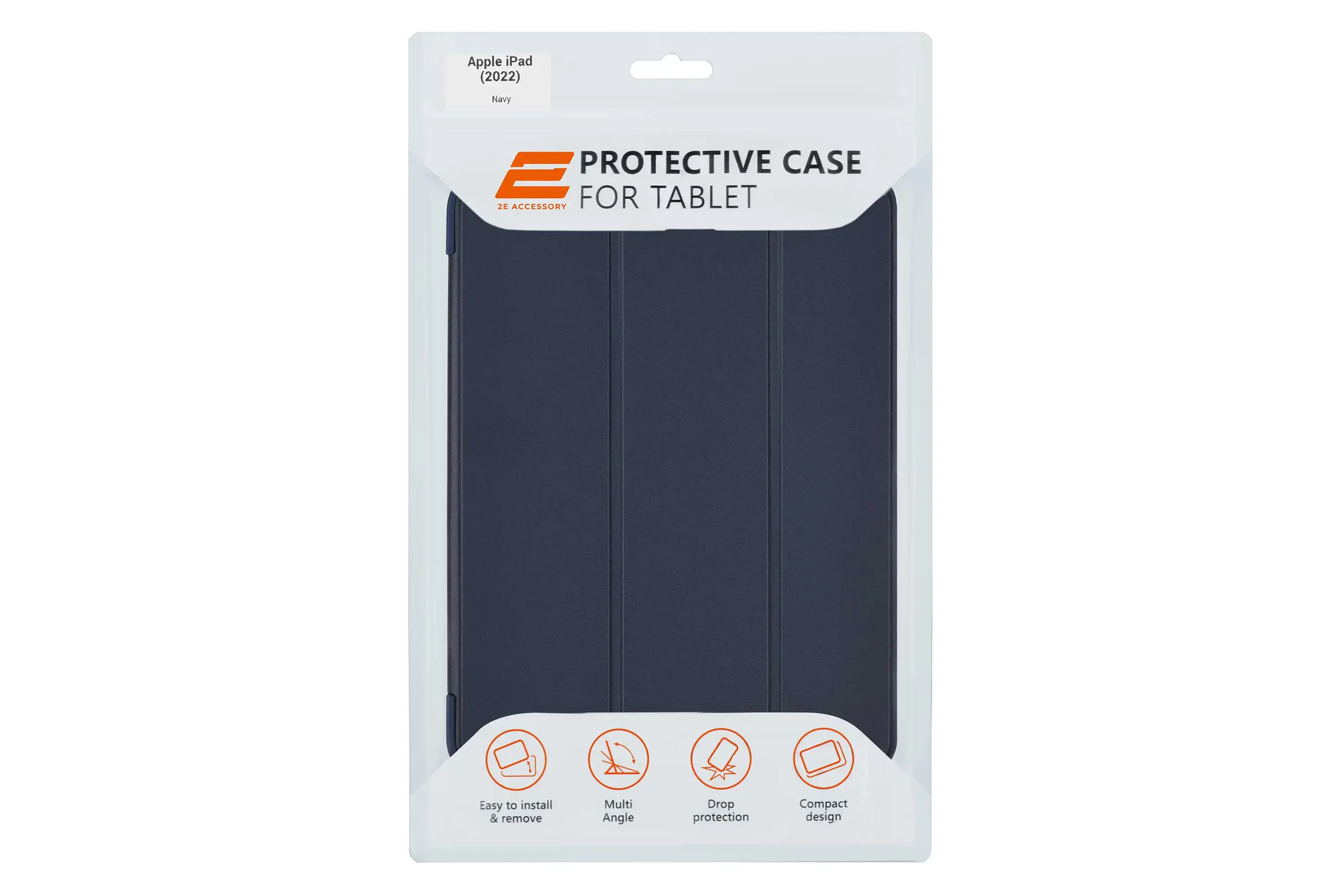 Чохол 2Е Basic для Apple iPad 2022, Flex, Navy (2E-IPAD-2022-IKFX-NV)