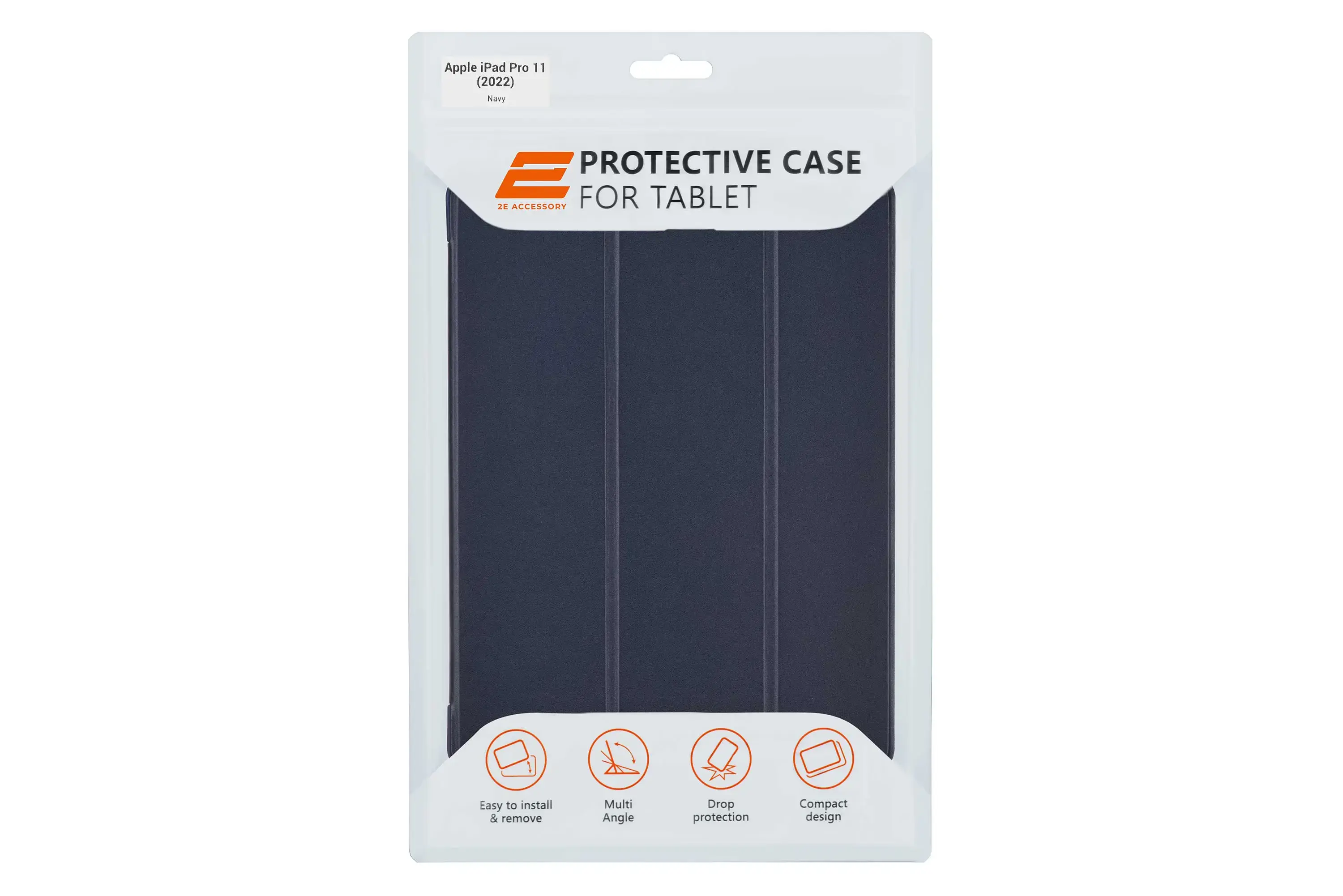 Чохол 2Е Basic для Apple iPad Pro 11 2022, Flex, Navy (2E-IPAD-PRO11-IKFX-NV)