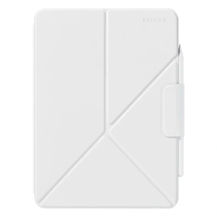 Чехол-накладка Pitaka MagEZ Case Folio 2 для iPad Pro 11" [M4] - White (FOL2402P)