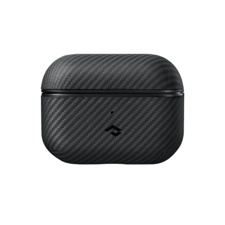 Чехол Pitaka MagEZ Case for Airpods Pro 2nd Gen - Twill Black/Grey (APM7001)