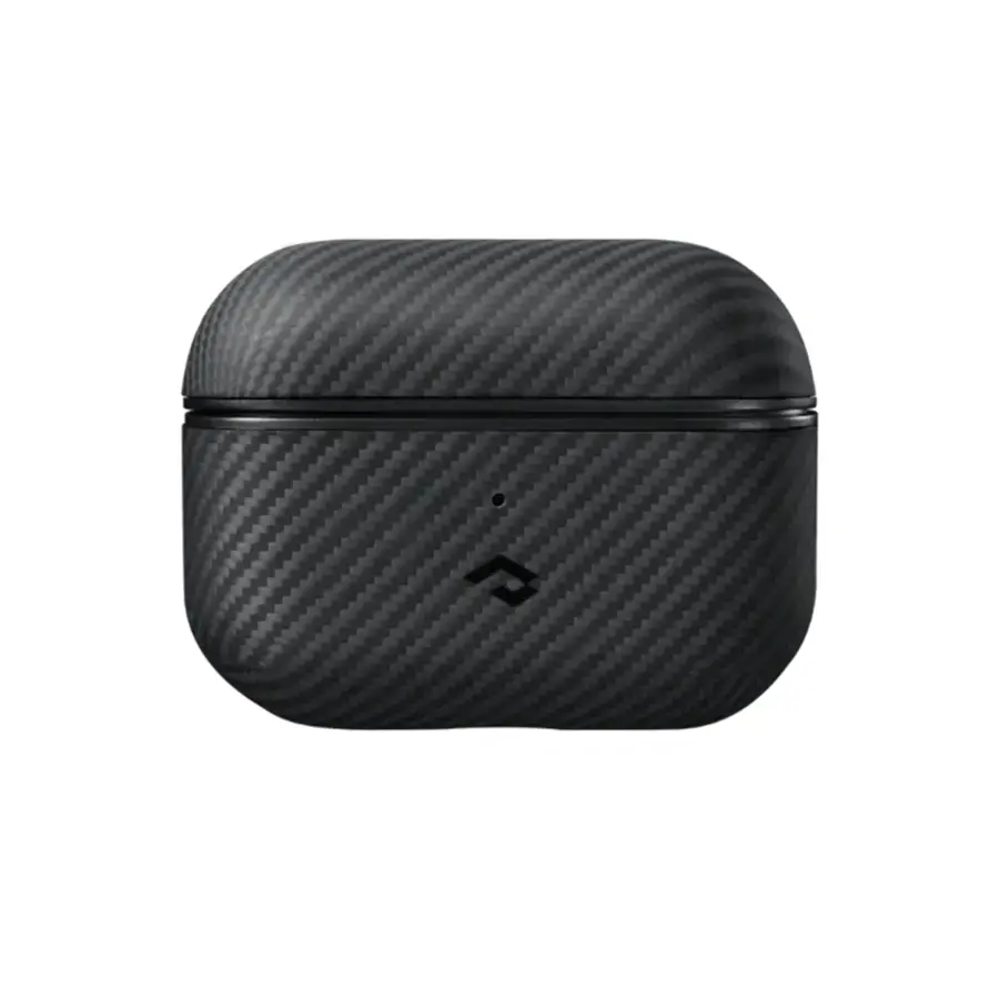 Чехол Pitaka MagEZ Aramid Fiber Case AirPods Pro 2 - 600D Black/Grey [Twill] (APM7001)