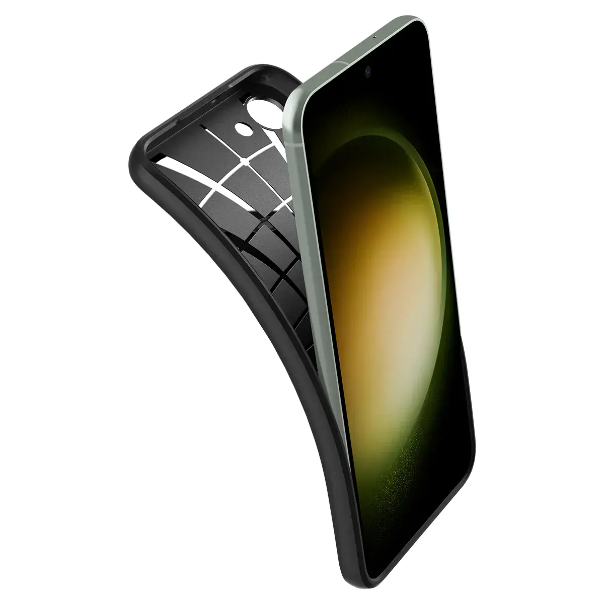 Чохол Spigen Core Armor для Samsung Galaxy S23 - Matte Black (ACS05737)